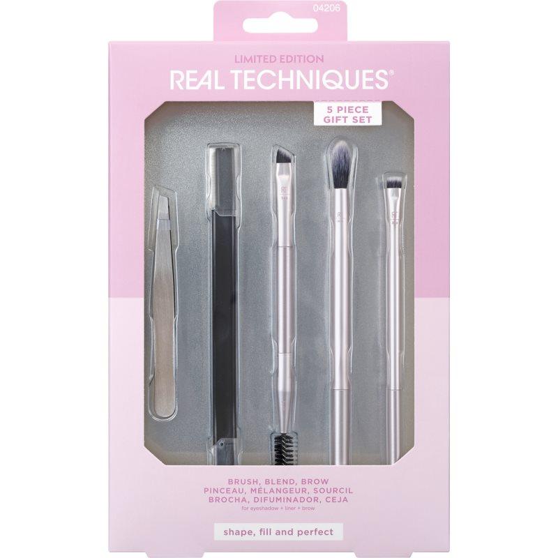 REAL TECHNIQUES Rest In Show Brows Set 5 Pcs - Parfumby.com