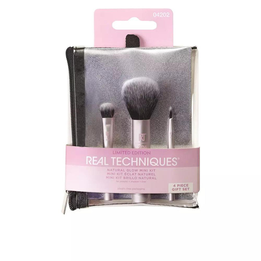 REAL TECHNIQUES Natural Glow Mini Set 4 pcs - Parfumby.com