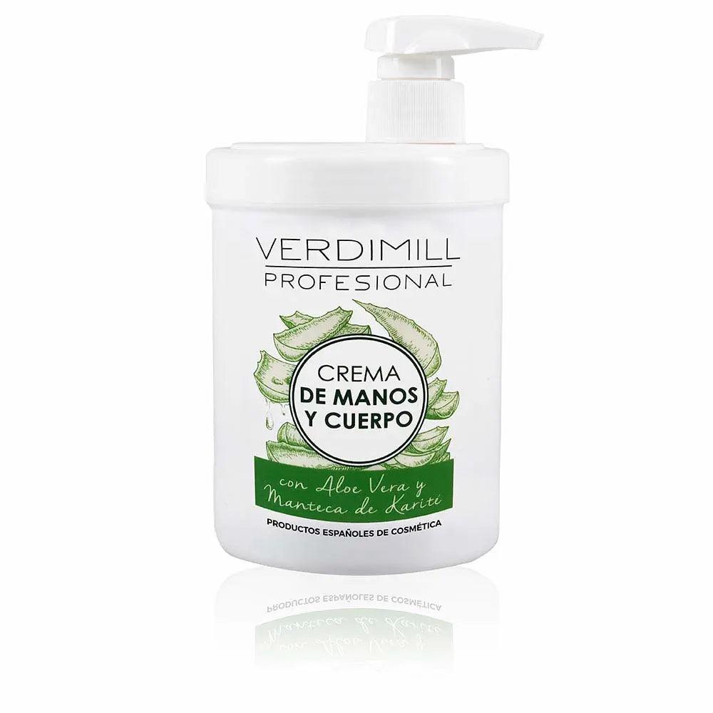 VERDIMILL Professional Hand and Body Cream Aloe 1000 ml - Parfumby.com