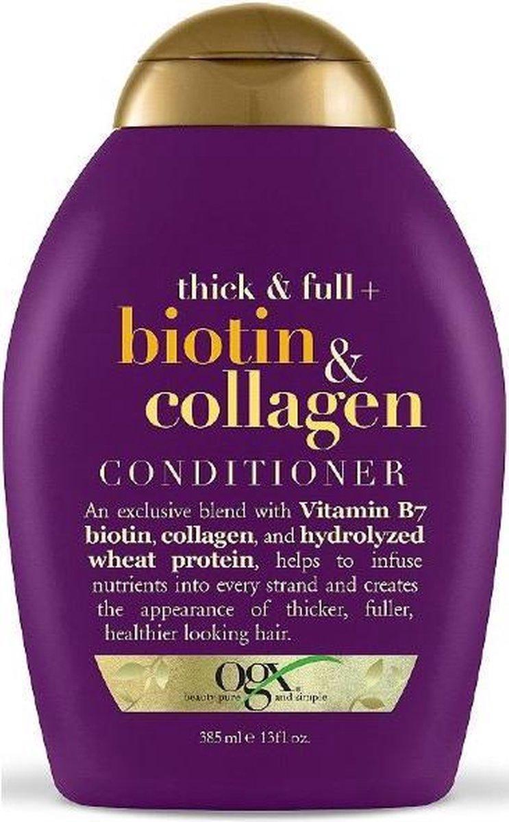 OGX Biotin & Collagen Hair Conditioner 385 ml - Parfumby.com
