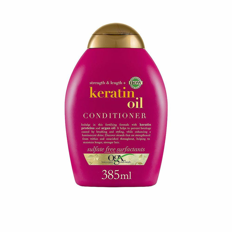 OGX Keratin Oil Anti-breakage Hair Conditioner 385 ml - Parfumby.com