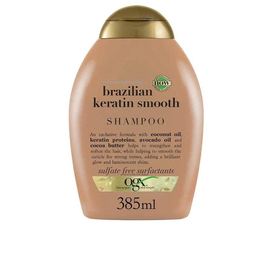 OGX Brazilian Keratin Hair Shampoo 385 Ml - Parfumby.com