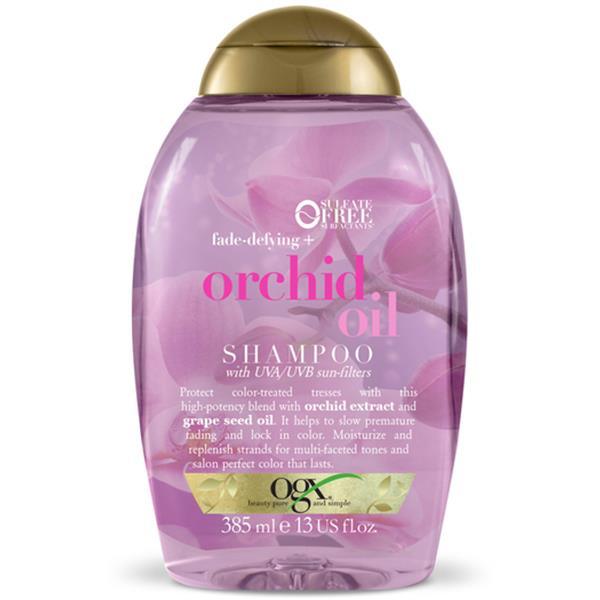 OGX Orchid Oil Fade-defying Hair Shampoo 385 ML - Parfumby.com