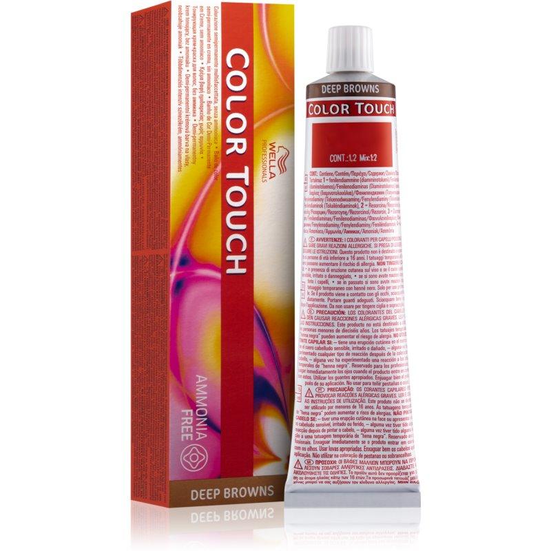 WELLA Color Touch Deep Brown Ammonia Free 7/73 60 ML - Parfumby.com