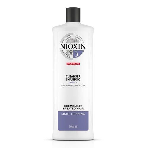 NIOXIN System 5 Shampoo Volumizing Weak Coarse Hair 1000 ML - Parfumby.com