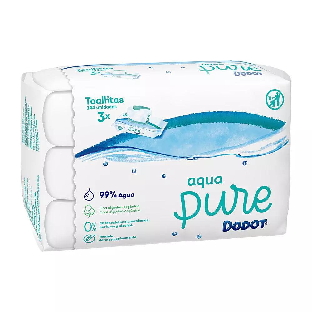 DODOT Pure 99% Water Wet Wipes 144 U 144 pcs - Parfumby.com