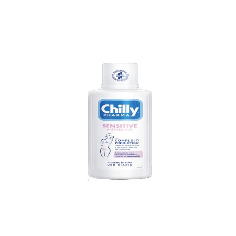 CHILLY Pharma Sensitive Gel Intimo Ph 5.0 450 ML - Parfumby.com
