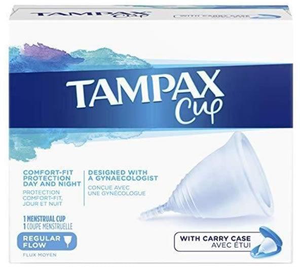 TAMPAX Regular Menstrual Flow Cup 1 PCS - Parfumby.com