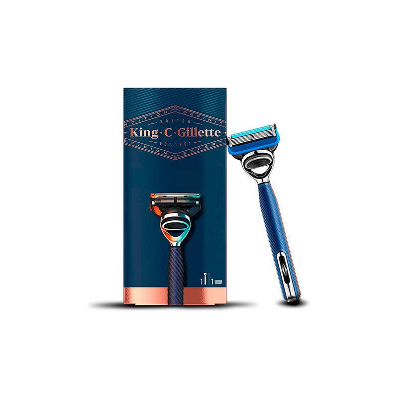 GILLETTE King Shave & Edging Razor Blades 1 PCS - Parfumby.com