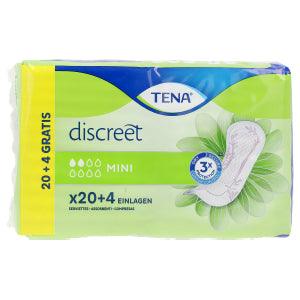 TENA LADY Discreet Incontinence Compress Mini 24 PCS - Parfumby.com