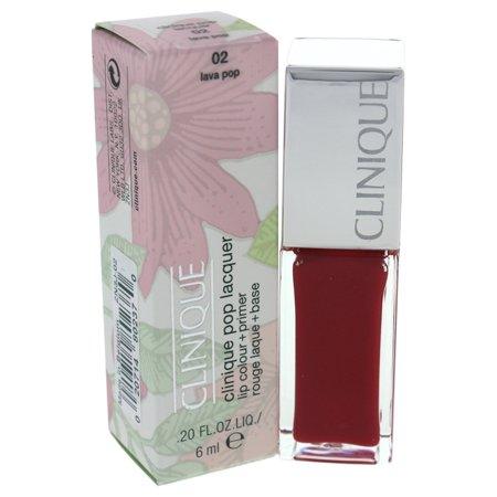 CLINIQUE Pop Lacquer Lip Colour + Primer #02-LAVA-POP - Parfumby.com