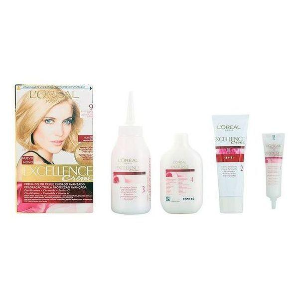 L'OREAL Excellence Cream Tint Hair Color #9-RUBIO-CLARO-CLARO - Parfumby.com