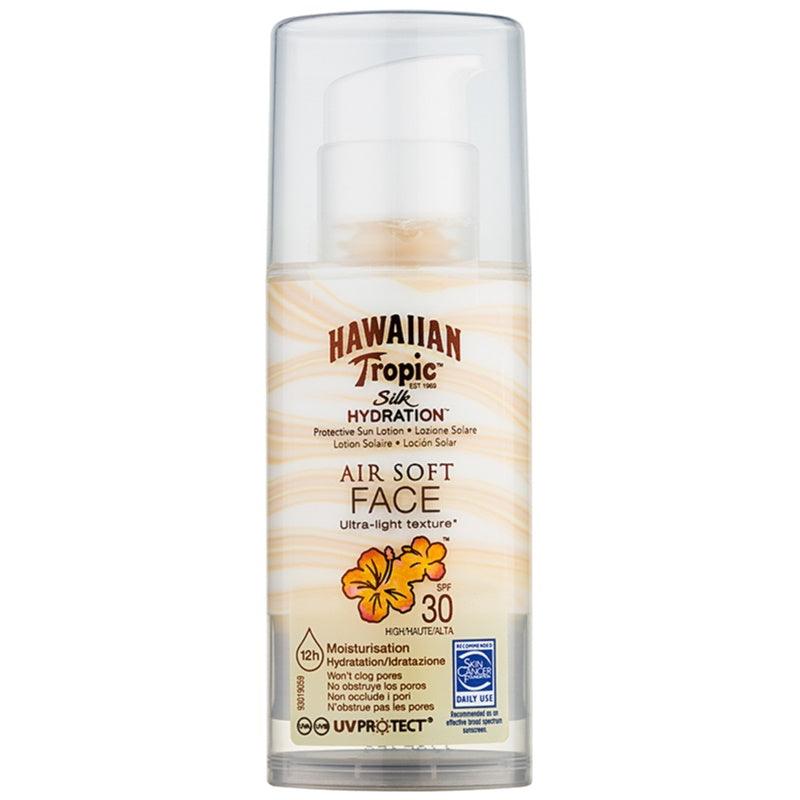 HAWAIIAN TROPICS Hawaiian Tropic Silk Air Soft Face Sun Lotion Spf 30 50Ml For Unisex 50 ML - Parfumby.com