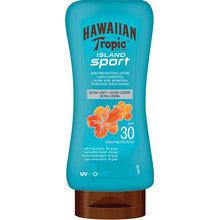 HAWAIIAN TROPIC Island Sport Sun Protective Lotion Ultra Light SPF 30 Sun lotion 180 ML - Parfumby.com