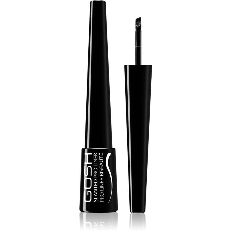 GOSH Slanted Pro Liner Eyeliner #001-INTENSE-BLACK-3ML - Parfumby.com