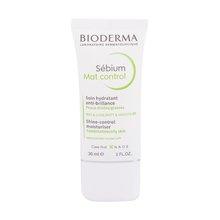 BIODERMA Sebium Mat Control Moisturizer - Light Moisturizing Cream Against Skin Shine And Enlarged Pores 30 ml - Parfumby.com