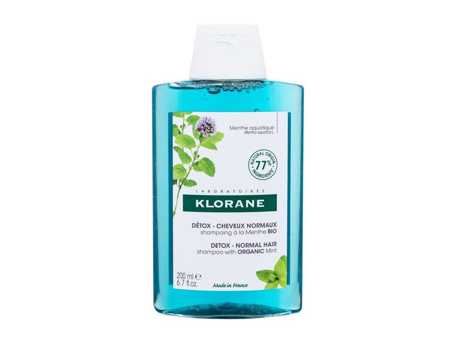 KLORANE Anti-pollution Detox Shampoo With Aquatic Mint 200 ML - Parfumby.com