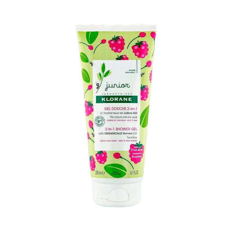 KLORANE Junior Bath Gel Hair & Body #raspberry 200 Ml #raspberry 200 Ml - Parfumby.com