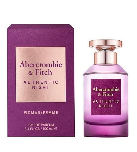 ABERCROMBIE & FITCH ABERCROMBIE & FITCH Authentic Night Woman Eau De Parfum 100 ML - Parfumby.com