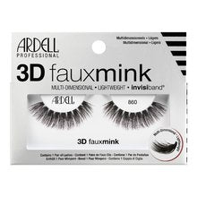 ARDELL 3D Faux Mink-Multilayer false eyelashes #860-BLACK