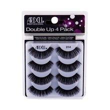 ARDELL Double Up 204 ( 4 pack ) - 4 pairs of false eyelashes for double volume #204-BLACK - Parfumby.com