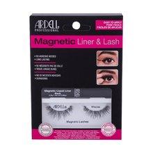 ARDELL Magnetic Liner & Lash Wispies - Gift set for magnetic eyelashes #BLACK - Parfumby.com