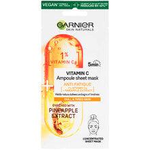 GARNIER Skin Naturals Vitamin C Ampoule Sheet Mask 15 G - Parfumby.com