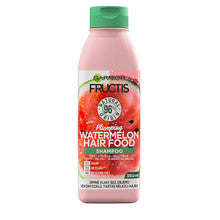 GARNIER Fructis Hair Food Watermelon Plumping Shampoo - Gentle shampoo for hair volume 350ml