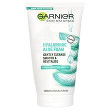 GARNIER Skin Naturals Hyaluronic Aloe Foam 150 ML - Parfumby.com