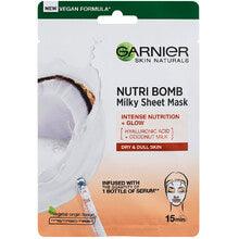 GARNIER Skin Naturals Milky Tissue Mask - coconut milk 32 G - Parfumby.com