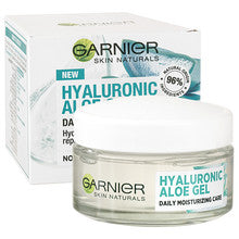 GARNIER Hyaluronic Aloe Gel Daily Moisturizing Care - Hydraterende gel voor normale en gecombineerde huid 50 ml