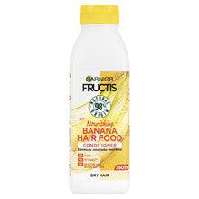 GARNIER Fructis Hair Food Banana Nourishing Conditioner 350 ML - Parfumby.com