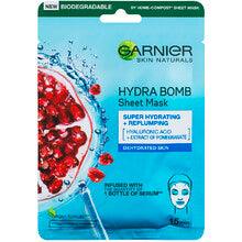 GARNIER Moisture & Aqua Bomb Skin Tissue Superhydrating Mask 32 G - Parfumby.com