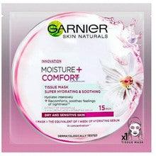 GARNIER Moisture + Comfort Textile Mask 32 G - Parfumby.com