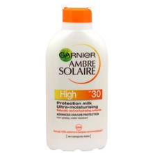GARNIER Sun Lotion SPF 30 (High Protection Milk) Ambre Solaire 200ml