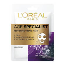 L'OREAL Age Specialist 55+ Restoring Tissue Mask by  1.5 g