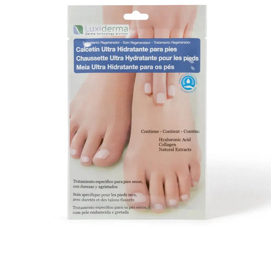 LUXIDERMA Moisturizing Socks For Feet 2 Pcs - Parfumby.com