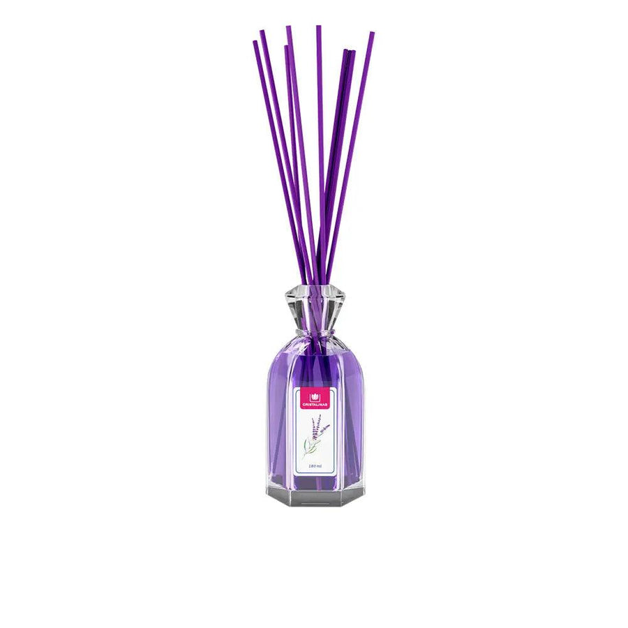 CRISTALINAS Mikado Air Freshener 0% #lavender and lilac 180 Ml #lavanda - Parfumby.com