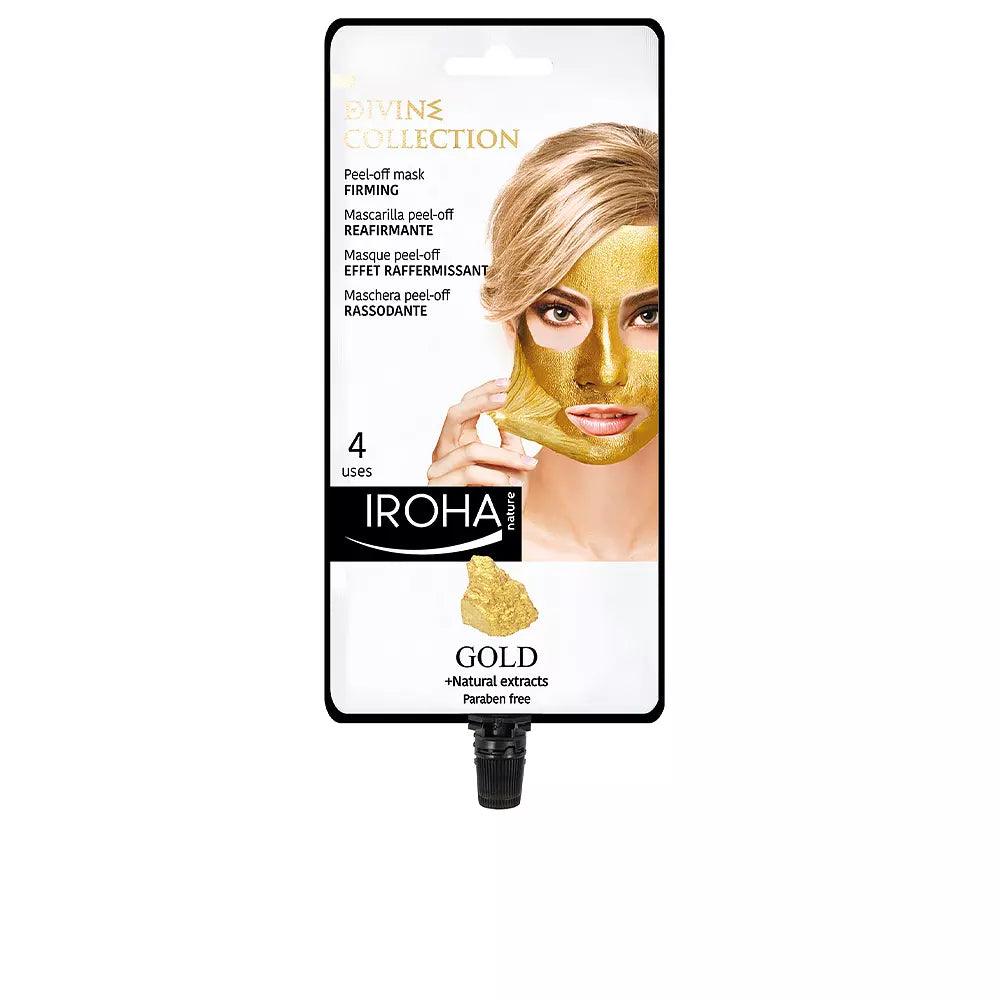 IROHA Gold Peel-off Firming Mask 4 Uses 4 pcsses - Parfumby.com