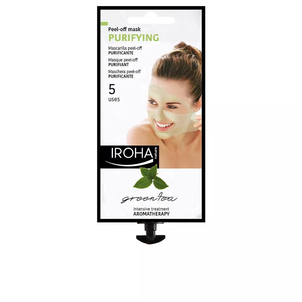 IROHA Peel-off Mask Purifying Green Tea 5 Uses 5 pcsses - Parfumby.com