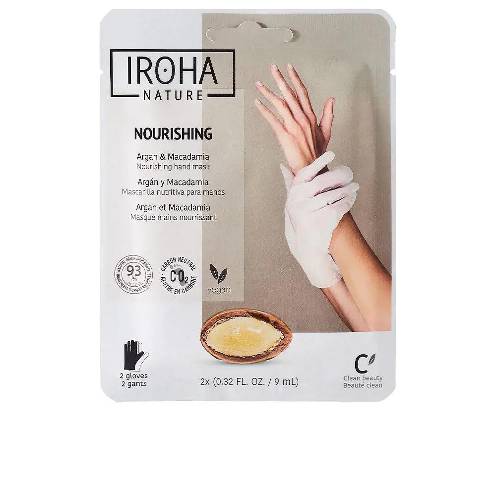 IROHA Argan & Macadamia Nourishing Hand Mask 1 Pcs - Parfumby.com