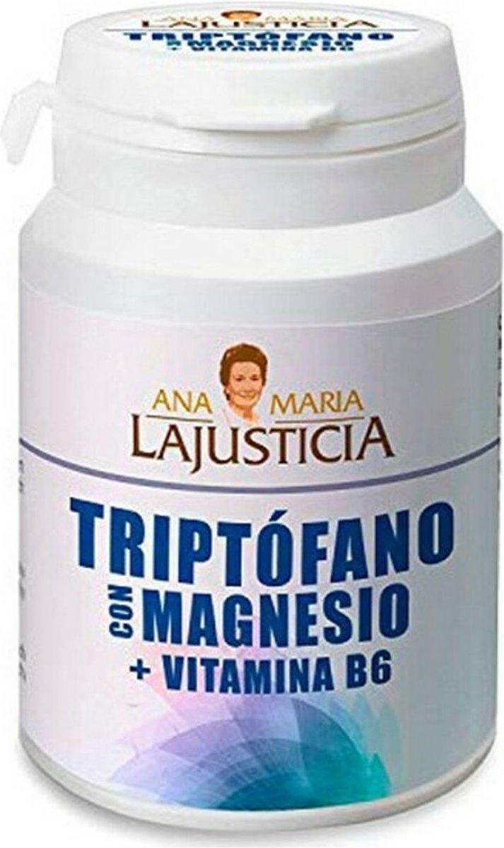 ANA MARIA LAJUSTICIA Tryptophan With Magnesium + Vitamin B6 60 Tablets 60 PCS - Parfumby.com