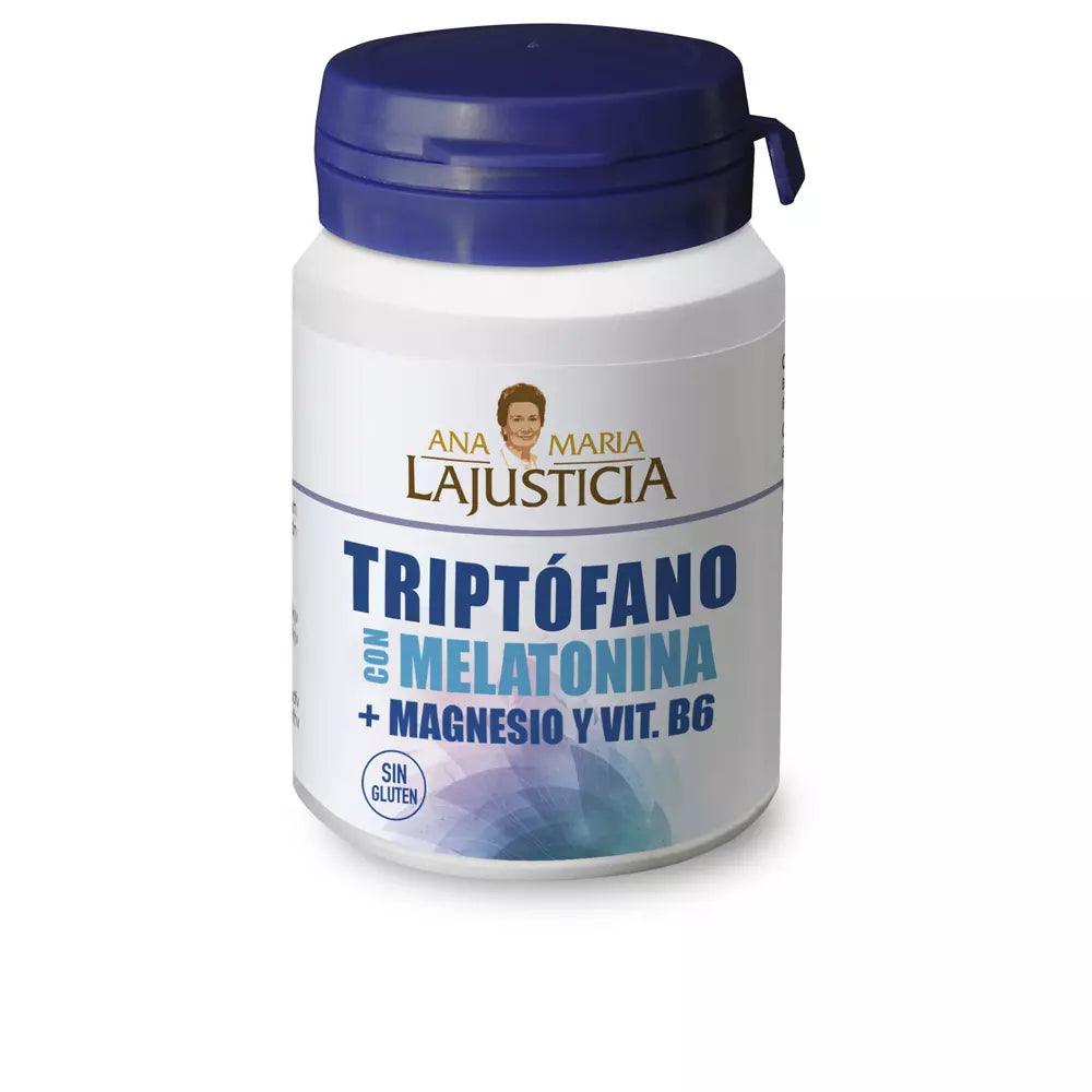 ANA MARIA LAJUSTICIA Tryptophan With Melatonin + Magnesium And Vit.b6 60 Tablets 60 pcs - Parfumby.com