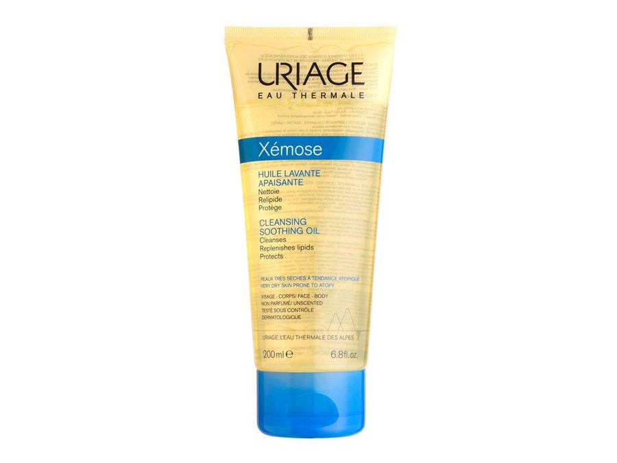URIAGE Cleasing Cleansing Oil for Face and Body Cleasing Soothing Oil 200 ML - Parfumby.com