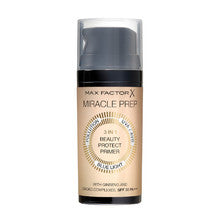 MAX FACTOR Miracle Prep SPF 30 3in1 Beauty Protect Primer - Make-up base 30 ml
