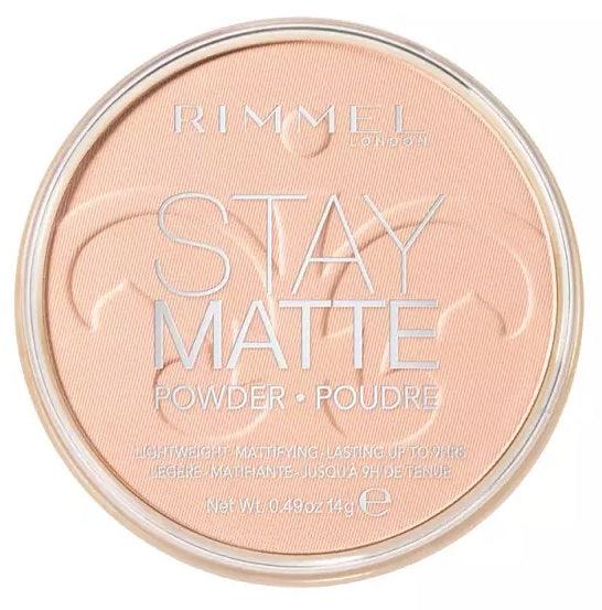 RIMMEL Stay Matte - Matte Pressed Powder #002-PINK-BLOSSOM - Parfumby.com