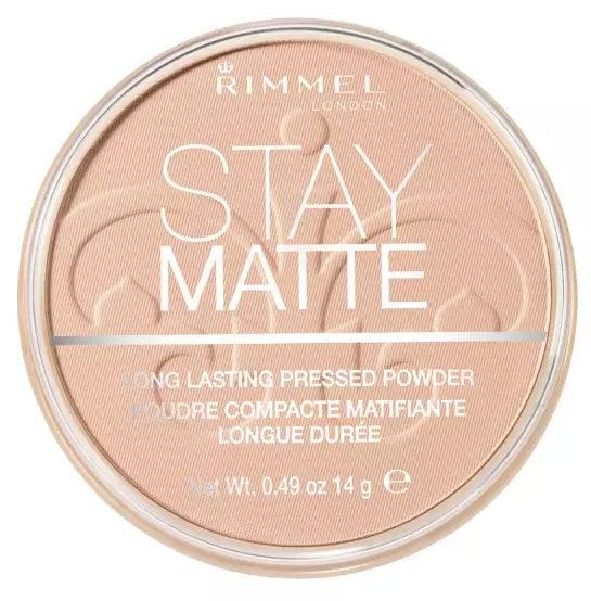 RIMMEL Stay Matte - Matte Pressed Powder #003-PEACH-GLOW - Parfumby.com