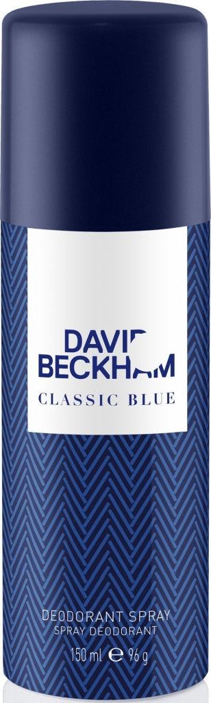 DAVID BECKHAM Classic Blue Deospray Deodorant 150 ML - Parfumby.com