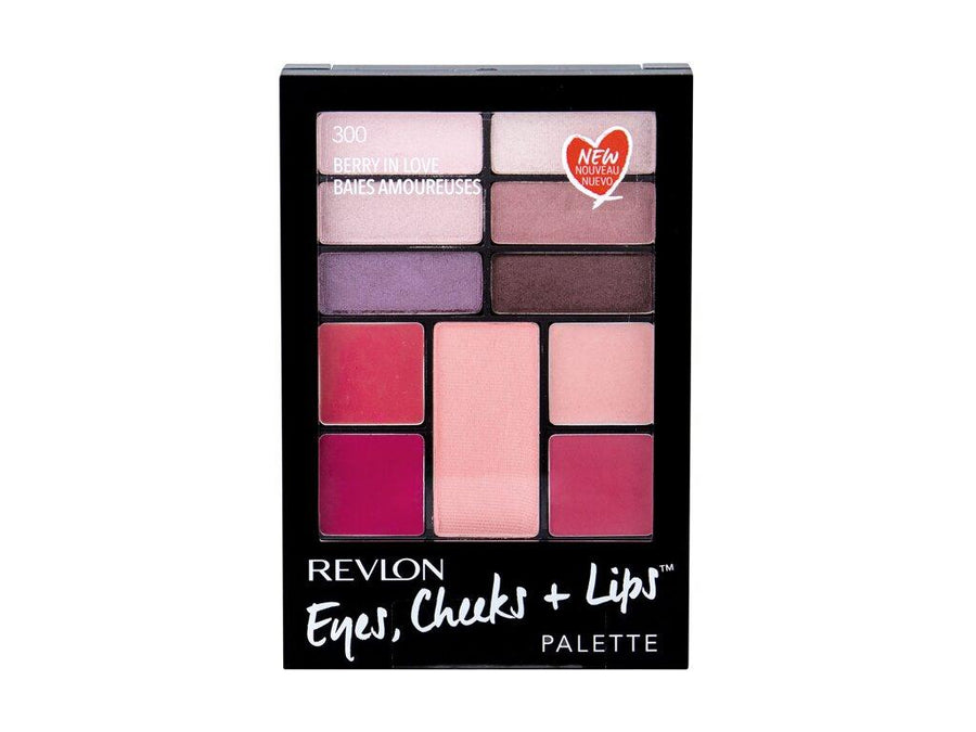 REVLON Palette Eyes, Cheeks + Lips #300-BERRY-IN-LOVE - Parfumby.com