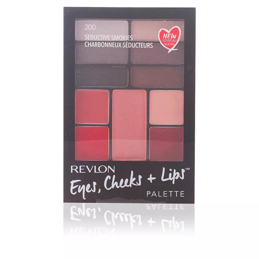 REVLON Palette Eyes, Cheeks + Lips #200-SEDUCTIVE-SMOKIES - Parfumby.com